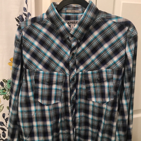 Express Other - Express Men’s Button down. XL. Pearl Snap Buttons
